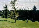 Famous Country Paintings - Train In The Country